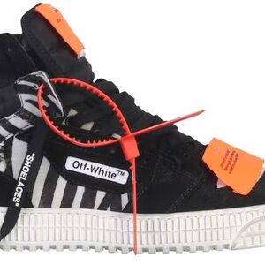 High top off white curb sneakers